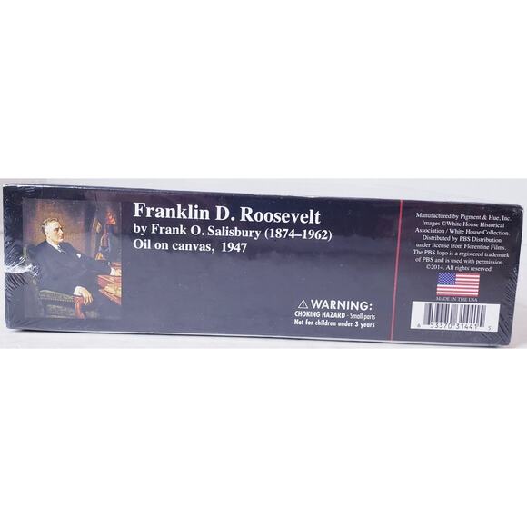 NIB PBS The Roosevelts Theodore Roosevelt & Franklin D. Roosevelt Puzzles 500pc. - Picture 7 of 7